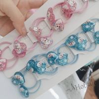 【hot sale】✵♛✘ C05 Frozen Elsa Princess Leather Band｜girls Hair Rope｜lovely Childrens Hair Accessories Hair Circle