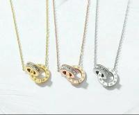 Necklace Steel Cz