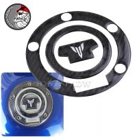 สำหรับ Yamaha MT FZ 01 03 07 09 10 MT ถัง Pad ตกแต่งป้องกันคาร์บอนไฟเบอร์ถังน้ำมันเชื้อเพลิงปกคุ้มครองสติ๊กเกอร์ MT โลโก้