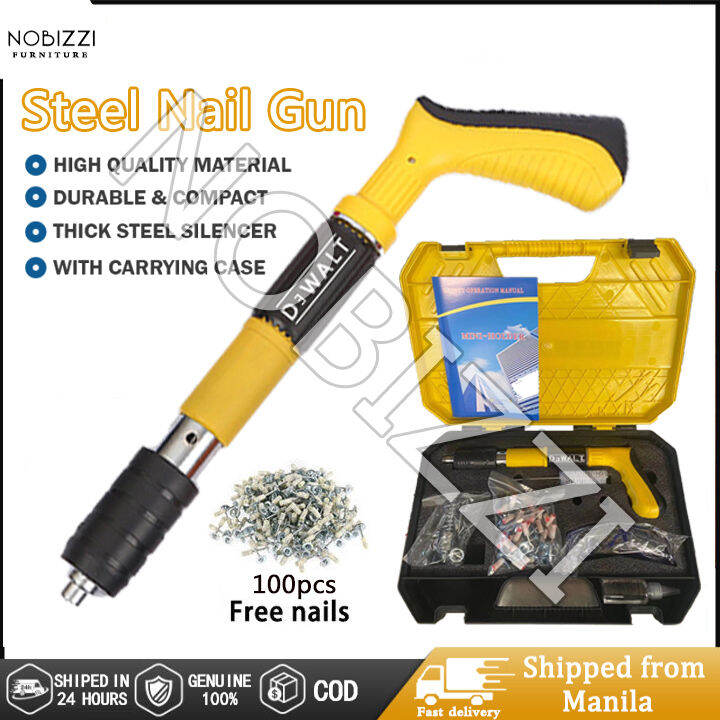 DEWALT Nail Gun Manual Steel Nails Gun For Concrete Rivet Tool Steel