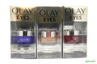 Olay Eye cream  โอเลย์ อาย ครีม ครีมบำรุง รอบดวงตา Ultimate Eye Cream 15 ml / Olay Regenerist Retinol 24 Night Eye Cream 15ml / OLAY โอเลย์ Regenerist Collagen-Peptide24 15 ml (หมดอายุ2025)