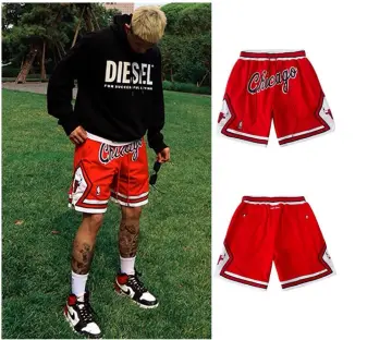 Red Just Don Chicago Bulls Red Shorts NBA in 2023  Chicago bulls outfit,  Sport pants, Basketball shorts
