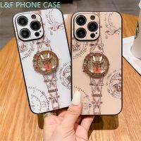 L &amp; F เคสสำหรับ Apple IP14 14Pro 14Plus 14ProMax IP13 13Pro 13ProMax IP12 12Pro 12ProMax IP11 11Pro 11Promaxstand เคสป้องกันการตกที่หรูหรามีสไตล์เคสโทรศัพท์