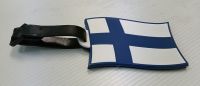 baggage tag, Finland flag