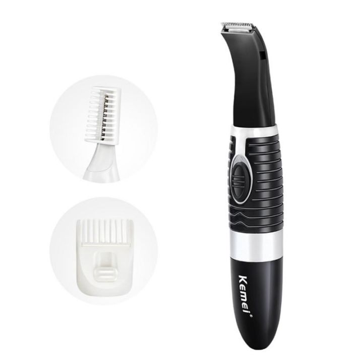 kemei-1-set-electric-eyebrow-shaver-children-pets-hair-removal-clippers-small-areas-trimmer-with-guide-comb-haircut-tools-kit