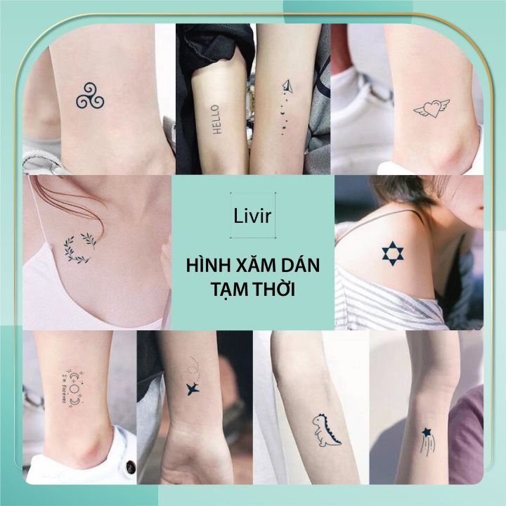 MEET Magic TattooHình Xăm Dán Tạm Thời Chống Nước 6cm x 10cm Có Thể Chuyển  Đổi Trong 15 Ngày  Shopee Việt Nam
