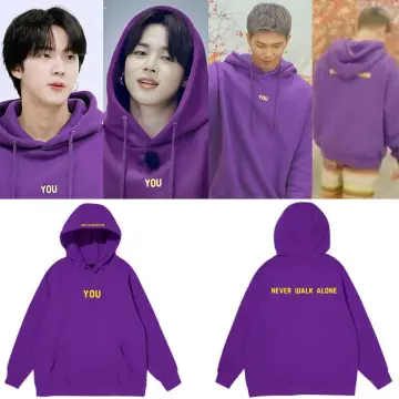 Jimin Merch You Never Walk Alone Hoodie Bangtan Boys Seven with You Hoodies  Sweatshirt Fleece Women Men Korean K-Pop Clothes - AliExpress