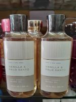 Bath &amp; Body Works เจลอาบน้ำ VANILLA &amp; PALO SANTO Shower Gel 295ml.ของแท้ (สินค้า1ชิ้น)