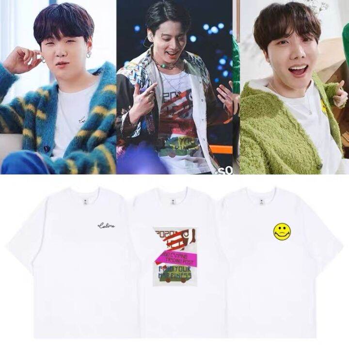 [มีสินค้า]Pre เสื้อยืดแบบจองกุก ยุนกิ เจโฮป Bts | Lazada.Co.Th