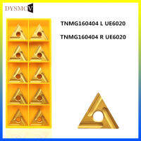 TNMG160404 L UE6020 TNMG160404 LR UE6020ภายนอกเปลี่ยนเครื่องมือ Cabide แทรกใบมีดสำหรับ CNC กลึงเครื่องมือ