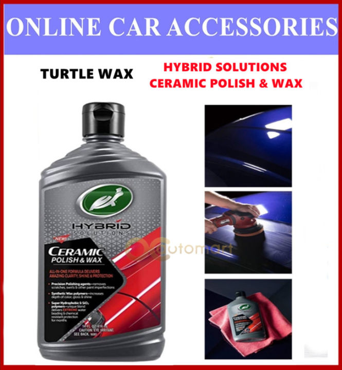 Turtle Wax Hybrid Solutions Ceramic Polish And Wax - 14 Fl Oz