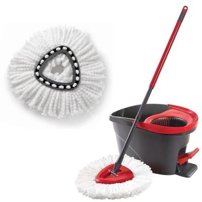 ▪∏ 1pc Replacement Microfibre Spin Mop Clean Refill Head for Vileda O-Cedar EasyWring Household Cleaning Tools Mop Accessories