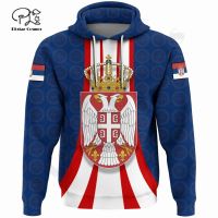 3D HOODIE-  2023 new design- PLstar Cosmos 3DPrint Newest Serbia Country Flag Unique Amazing Harajuku Pullover Streetwear Unisex Hoodies/Sweatshirt/Zip R-1