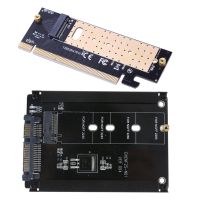 1 Pcs M.2 Nvme SSD Adapter M2 to Pcie 3.0 X16 Controller Card &amp; 1 Pcs CY B+M Socket 2 M.2 NGFF(SATA)SSD to 2.5 Adapter