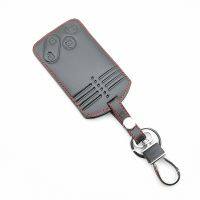 ☎❆✾ Leather Car Key Fob Case Cover Protector Wallet Remote For Mazda 5 6 8 M8 CX-7 CX-9 4 Buttons Smart Remote Key