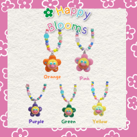 สร้อยคอ สร้อยลูกปัด สร้อยดินปั้น รุ่น Happy Blooms | Dekying.pony