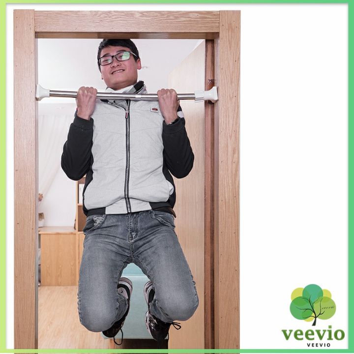 veevio-ราวม่านยืดไสลด์-ราวตากผ้า-ปรับขนาดได้ตามต้องการ-multipurpose-telescopic-pole