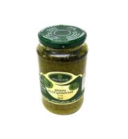 ซอสเพสโตหรือซอสเบซิล ITALCARCIOFI" BASIL SAUCE (PESTO SAUCE) 580ML./BOTTLE