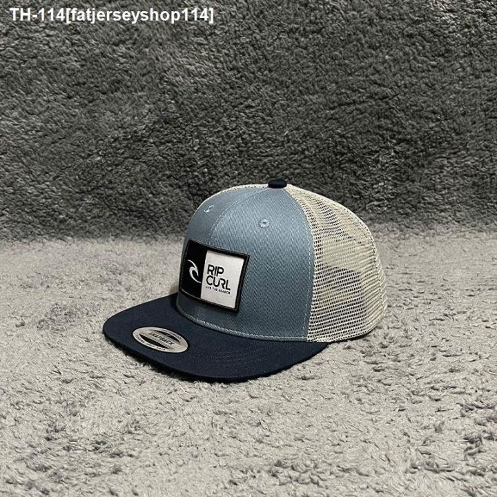fatjerseyshop114-rip-curl-niche-popular-logo-surfing-net-cap-baseball-cap-truck-locomotive-hat-shading-is-prevented-bask-in-flat-along-the-mesh-hat