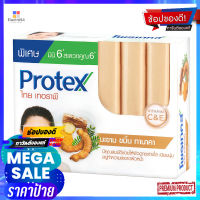 โพรเทคส์สบู่สมุนไพรสูตรทานาคา25กรัมแพ็ค6ผลิตภัณฑ์ดูแลผิวPROTEX THAI THERAPY TANAKA 25G PACK6