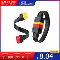 Launch OBD OBD2 X431 Extension Cable Cord Wire EU Russia 16Pin Male to Female 36cm 60cm Main Line Extended Connector