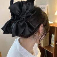 【YF】▣✌  Hairpin Hair Wine Large Bows Ponytail Barrettes Fashion Accessories