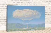 René Magritte สายหัวใจ1960เฟอร์นิเจอร์ศิลปะบนผืนผ้าใบสำหรับติดกำแพงที่ต้องมี1ชิ้นภายในกรอบหรือไร้กรอบ