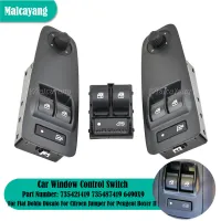 รถใหม่ไฟฟ้าปุ่มสวิทช์สำหรับ Fiat Doblo Ducato สำหรับ Citroen Jumper สำหรับ Peugeot er II 735421419 735487419 6490X9