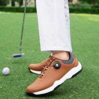 2023 new Cross-border new men leisure golf shoes without nail golf training hiking shoes sneakers big yards