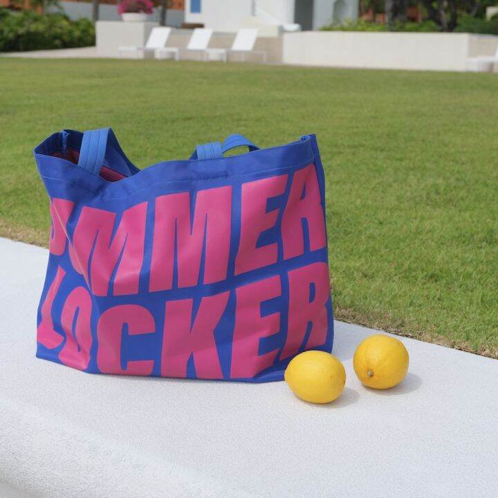 summer-locker-กระเป๋ากันน้ำ-logo-waterproof-tote-bag