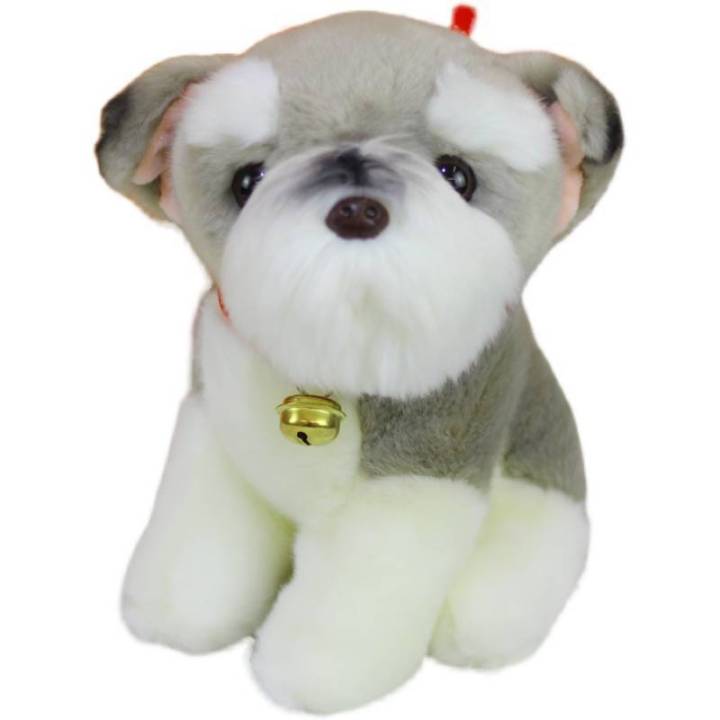 hot-bichuma-ตุ๊กตาตุ๊กตาตุ๊กตาพุดเดิ้ลชเนาเซอร์ตุ๊กตาสุนัขที่มีชื่อเสียง