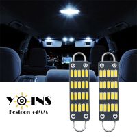 (Premium car)2ชิ้นพู่ห้อย C5W 44มิลลิเมตรไฟภายในรถ12โวลต์ LED 4014 20SMD อัตโนมัติโคมไฟป้ายทะเบียนโดมอ่านหลอดไฟลำต้นสำหรับเชฟโรเลตดอดจ์