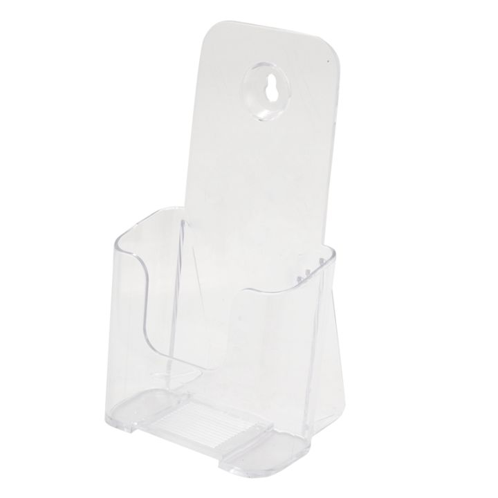 12-pack-premium-trifold-4-inches-wide-brochure-holder-plastic-brochure-holder-wall-mount-clear-countertop-organizer