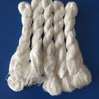 5 Skeins Undyed จีนไหมหม่อนธรรมชาติด้ายปักไหมขัดฟัน440เมตรต่อ Skein