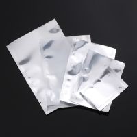 100PCS Silver Waterproof Vacuum Sealer Pouches Food Grade Storage Bag Heat Seal Aluminium Foil Bags Kitchen Supplies