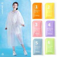 Convenient Portable Raincoat Disposable Compression Ponchos Adults Emergency Outdoor Travel Waterproof Rainwear Unisex Rainsuit