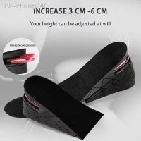 3-6cm Height Increase Insoles Half Cushion Invisible Elevator Shoes Cushion Sneakers Heel Lifting Insert Heighten Unisex Summer