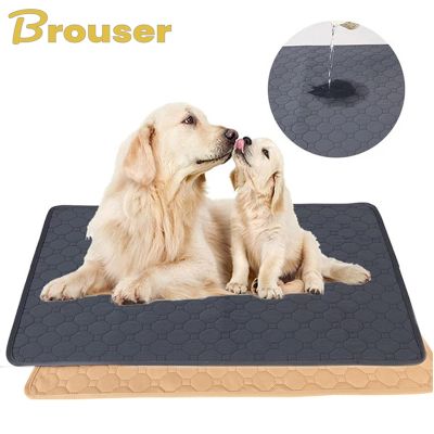 Dog Pee Pad Blanket Reusable Absorbent Diaper Washable Puppy Training Pad Waterproof Pet Urine Mat for Cat Pet Car Seat Cover