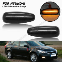 สำหรับ Hyundai I30 Azera Elantra Avante Kia Pro Cee D Rio III Hatchback Saloon LED ด้านข้าง Marker Light Arrow เลี้ยวสัญญาณไฟกระพริบ