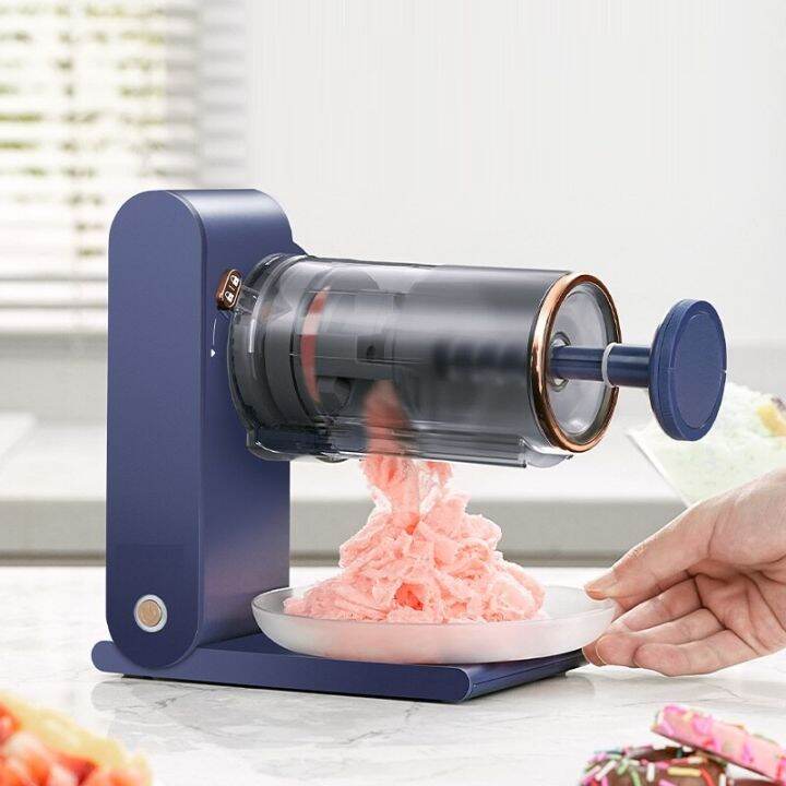 DIY Smoothie Machine Rechargeable Snowflake Ice Shaver Slushy Drinks