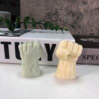 Hand of God Fist-Shaped Candle Silicone Mold DIY Refueling Victory Action Fist-Shaped Aromatherapy Candle Mold