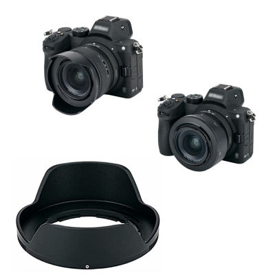 HB98 Reversible Camera Hood สำหรับ Nikon NIKKOR Z 24-50มม. F 4-6.3เลนส์ Nikon Z50 Z5 Z6 Z7 II Z7II แทนที่ HB-98