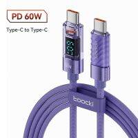 Toocki 100W Usb C ไปยัง Usb Type C โทรศัพท์สาย Pd Xiaomi ที่ชาร์จ Ipad อย่างรวดเร็วหรือสาย Usb Samsung สาย6a Macbook มือถือ