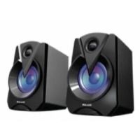 SAAG ARCHER D72 ลำโพงคู่ มีไฟ เสียงดี 2.0 STEREO RGB USB SPEAKERS ลำโพง