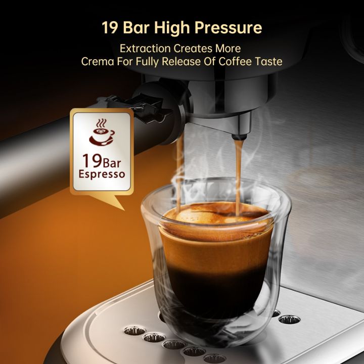 เครื่องชงกาแฟ-hibrew-cafetera-19บาร์-inox-เครื่องเอสเปรซโซ่คาปูชิโน่บางเฉียบแบบฝักและผงเครื่อง-h11น้ำร้อน