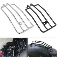 Motorcycle Luggage Rack Iron Motorbike Luggage Shelf Electroplating Rear Fender Baggage Shelf for Harley Sportster Xlh 883 86-95