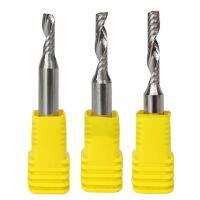 5pcs Jwei Iecho AOKE Ruizhou AtomZund Emma AOL คุณภาพสูง Cnc Bits One Flute Spiral Carbide End Mill Milling Cutter เครื่องมือ