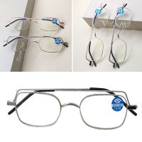 【cw】 Fashion Frame Men Women Metal Eye Protection Anti Blue Light Reading Glasses Ultra Light Glasses ！