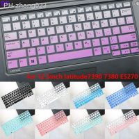 For Dell Latitude 7390 7380 E5270 12.5 Inch Keyboard Cover Stickers Laptop Accessories Pad Skin Protector Film