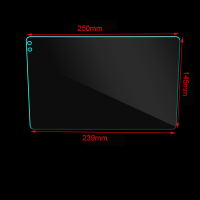 ฟิล์มป้องกันรถแก้วอุณหภูมิสำหรับเครื่องเล่นมัลติมีเดีย Radio Multimedia Video GPS 10 นิ้ว GPS Android 12